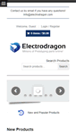 Mobile Screenshot of electrodragon.com